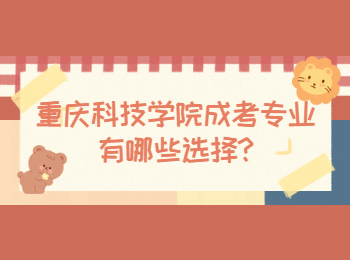 重庆科技学院成考专业有哪些选择